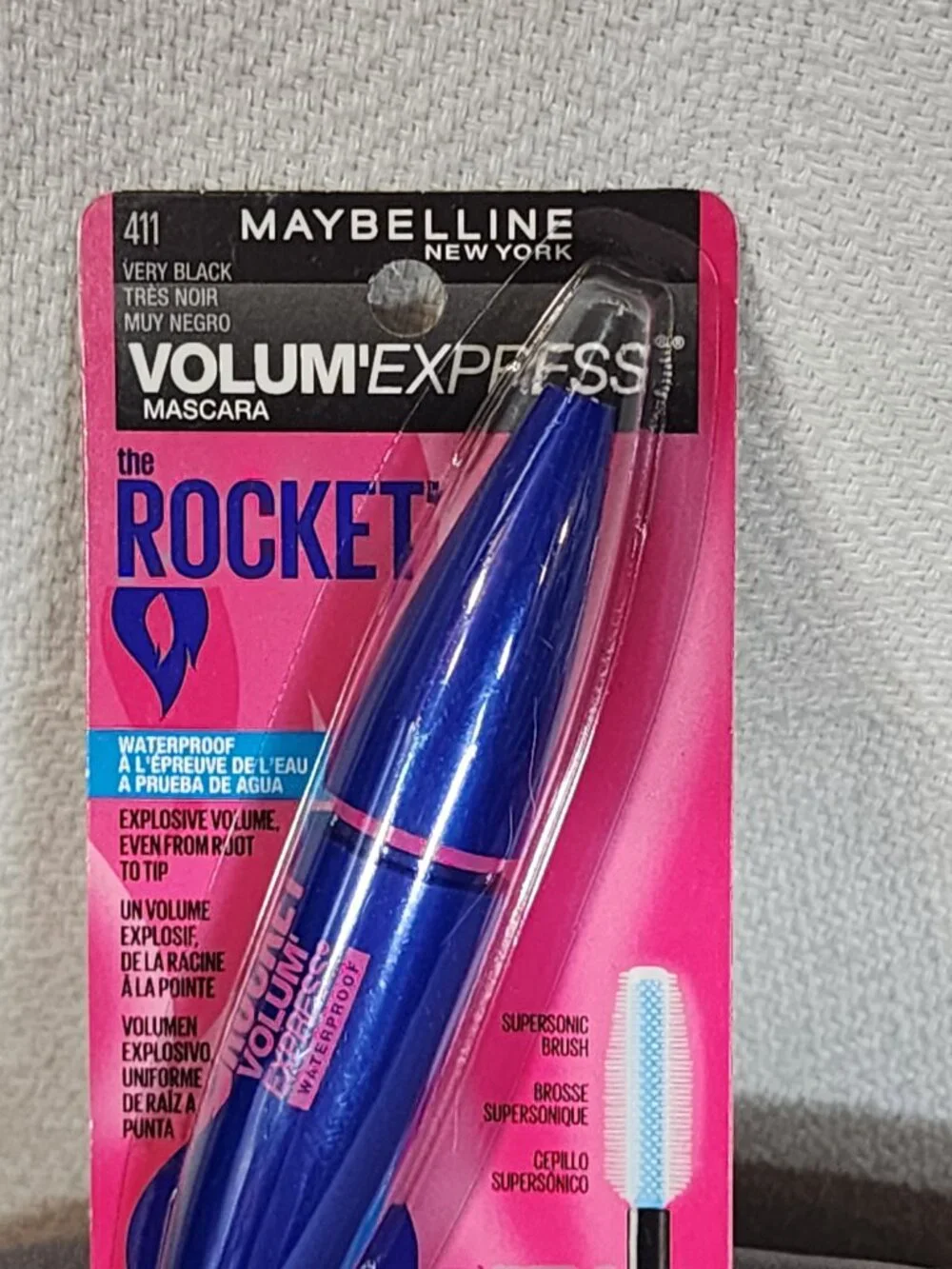 Maybelline New York The Rocket Volum'Express .3fl oz. Waterproof Mascara #411